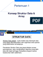 Struktur Data Array