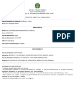 Registro para Credenciamento Aeroportuário