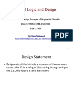 36 DLD Lec 36 Design of Sequential Circuits Example Dated 08 Dec 2022 Lecture Slides