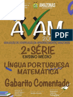 Gabarito Comentado Avam 2022-1-2a SÉRIE