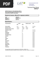 Dload Adblue Technical Data