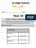 Editable Yr10 Plastics Poster Task RR