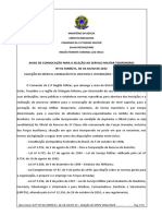 02 - Aviso de Convocação para A Seleção Ao Serviço Militar Temporário #02 MFDV