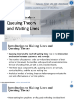 (W-8a) SI-5101 Queuing Theory and Witing Lines (2021)