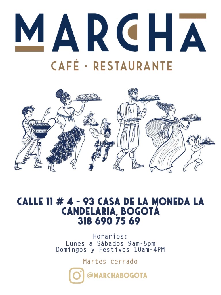 Menú del Restaurante Marcha Bogotá | PDF | ensalada | Cocina