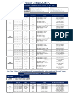 F.SC ICS (Part-I & II) Schedule + Syllabus