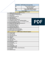 QCDD Handing Over Index