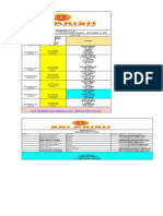 Standard VI K&L Revision and Exam Timetable