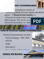 Financial Market Intermediaries