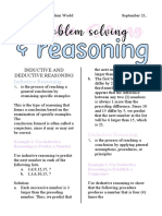 Lecture 3 - Problem Solving and Reasoning