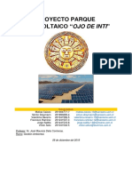 Proyecto Parque Fotovoltaico