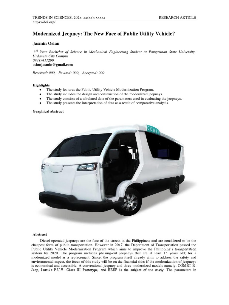 Case Study 2 - Transportation | PDF | Public Transport | Vehicles