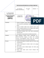 Spo Penyelesaian Resume Dan Laporan Kematian