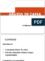 Abuzul de Cafea