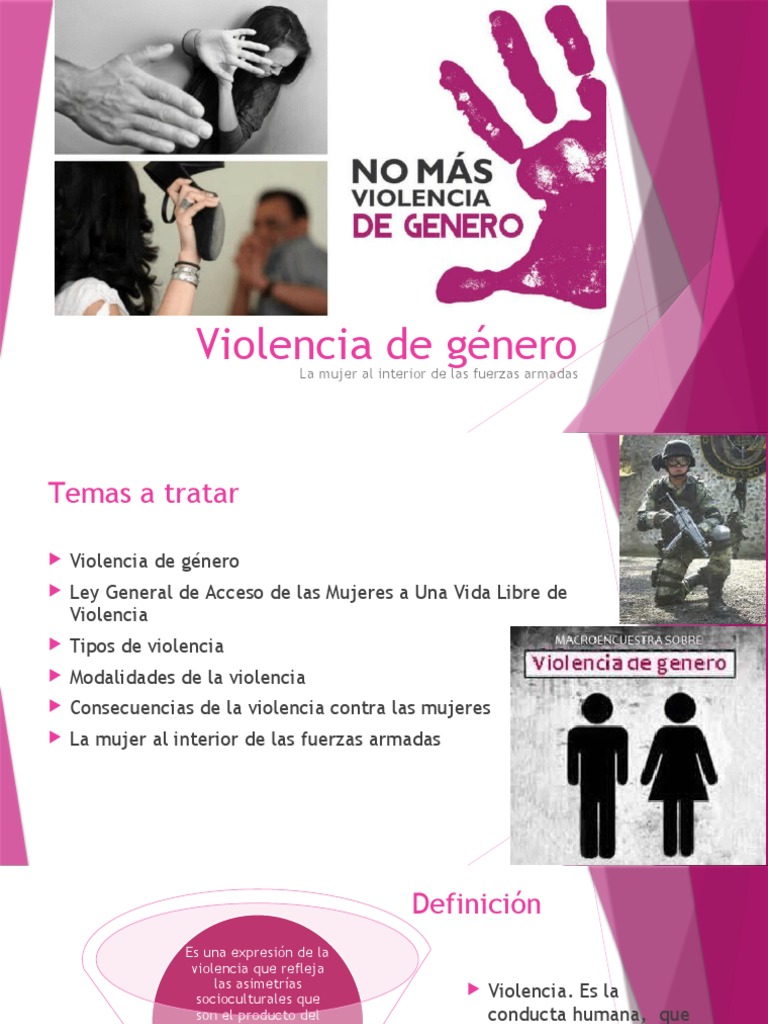 Clase 10 Violencia de Genero | PDF | La violencia contra las mujeres ...