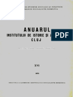 Anuarul Institutului de Istorie Și Arheologie Cluj, 1973, Articol Știrban
