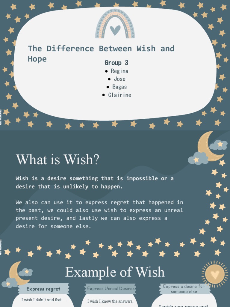 What’S The Difference Between Hope And Wish? – UWNF