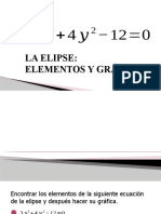 Hallar Elementos de La Elipse en El Origen Dada Su Ecuación - Ejercicio 1 - 1P - 2022
