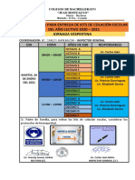 Cronograma de Entrega de Colacion Escolar