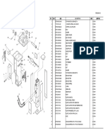 Rompedor Peças FEN02448-02 Parts Book JTHB BOX Bracket