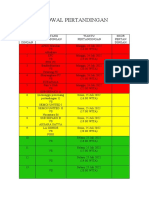 Jadwal Pertandingan Terbaru