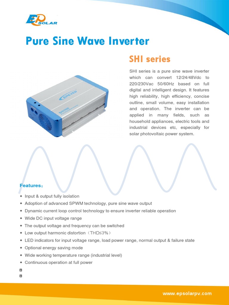 EPsolar 600W | PDF | Power Inverter | Power Supply