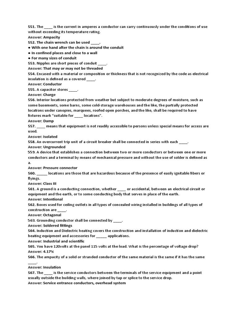 RME Main Reviewer, Part 10 | PDF | Electrical Conductor | Electrical Wiring