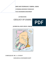 Geology of Ghana