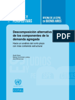 Descomposición Alternativa de La Demanda Agregada - A. Amar, M. Torchinsky Landau & A. Wirkierman