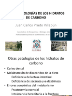 Patologías de Los Hidratos de Carbono