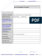 SOP-000182639 Phase 1b Investigation Conclusion