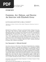 Download Feminism Art Deleuze Darwin Interview w Eliz Grosz 2007 by antoaneta_ciobanu SN61439003 doc pdf