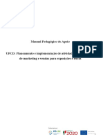 Planeamento e Implementação de Atividades Promocionais, de Marketing e Vendas para Exposições e Feiras