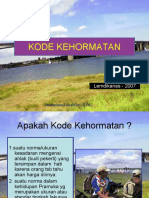 Kode Kehormatan