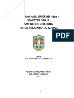 Laporan Hasil Supervisi 2 Semester Ganjil SMPN 2 KDG 2022