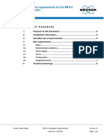 IR MPA II Installation Requirements en