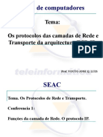 Protocolos de Rede e Transporte TCP/IP