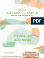 Ekg 2 (Elektrokardiogram) : Pembimbing: DR - Dr. Chandramin, SP - JP (K)