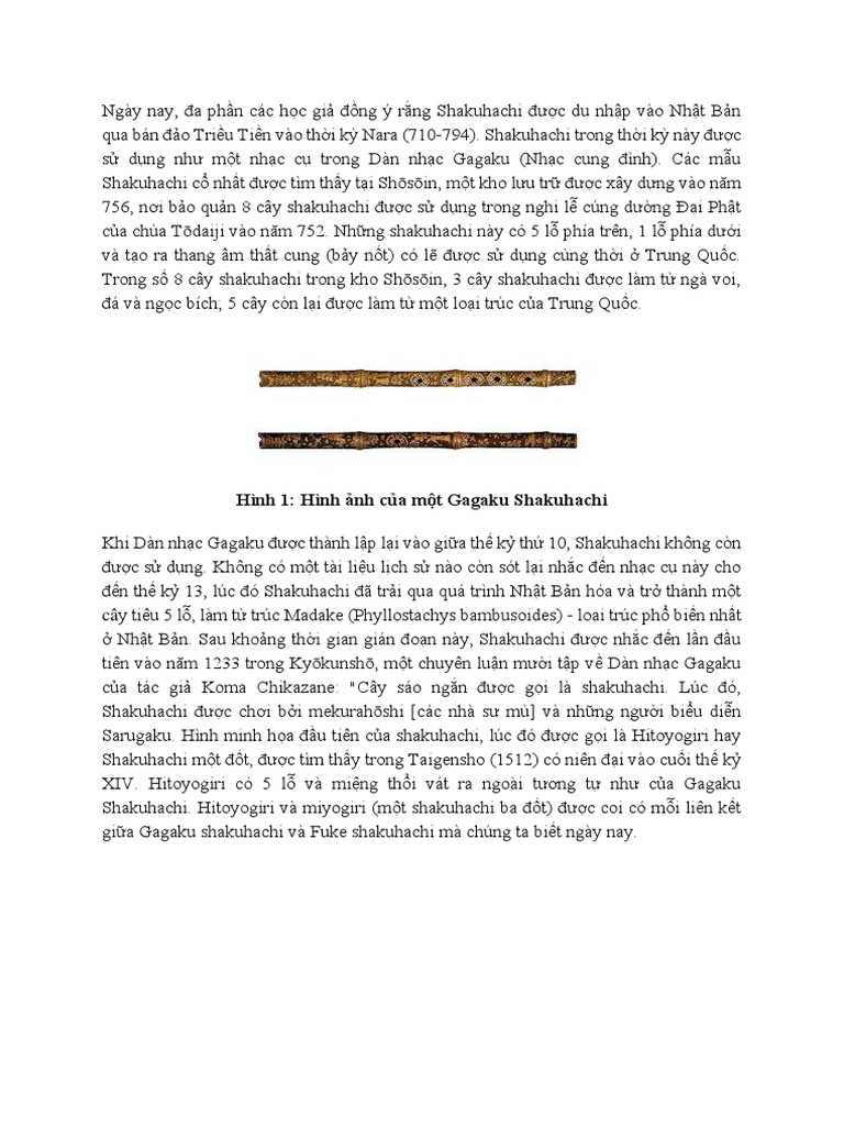 Lịch Sử Shakuhachi PDF