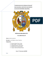 Informe 5 Volumen Molar