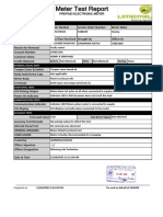 Meter Test Report