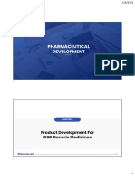 Product Development Flow Chart - Experimental Formulation Development