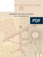 Banks in Bulgaria: July - September 2020