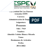 Procesos Empresas Quito