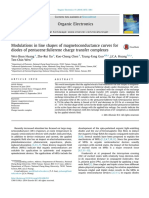 Organic Electronics: Wei-Shun Huang, Zhe-Rui Xu, Kuo-Cheng Chen, Tzung-Fang Guo, J.C.A. Huang, Ten-Chin Wen