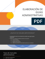 Elaboración de Guias Administrativas