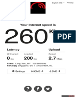 Internet Speed Test Fast.com