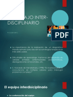 Trabajo Interdisciplinario