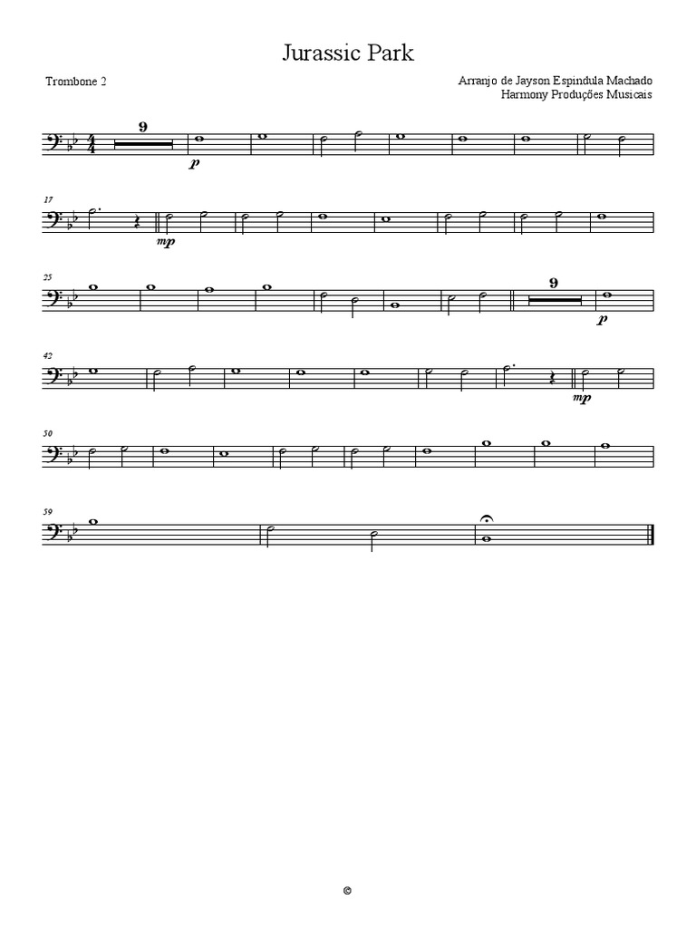 Jurassic Park Trombone 2 (1) PDF