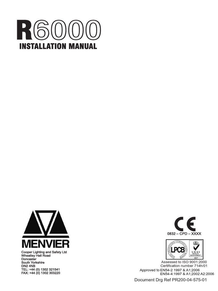 Eaton Fire Addressable Rack Unit r6000 Manual Pr200!04!575 01 | PDF ...